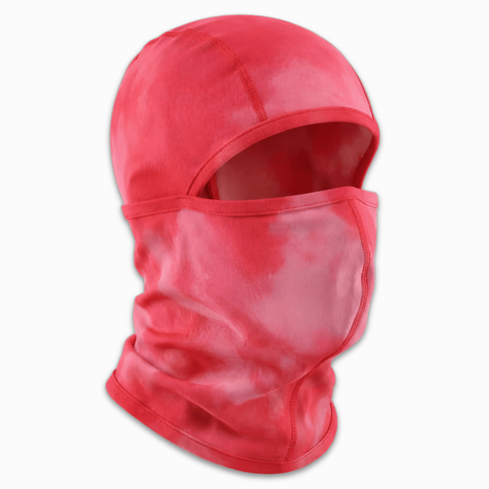 Heat Reactive Balaclava — Blush (rosy-red)