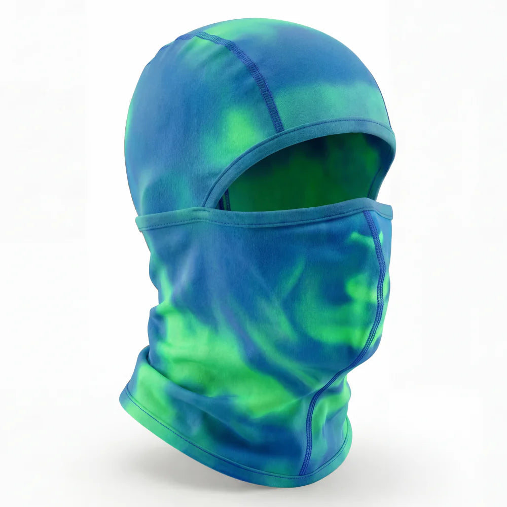 Heat Reactive Balaclava - FROST (blue-green)