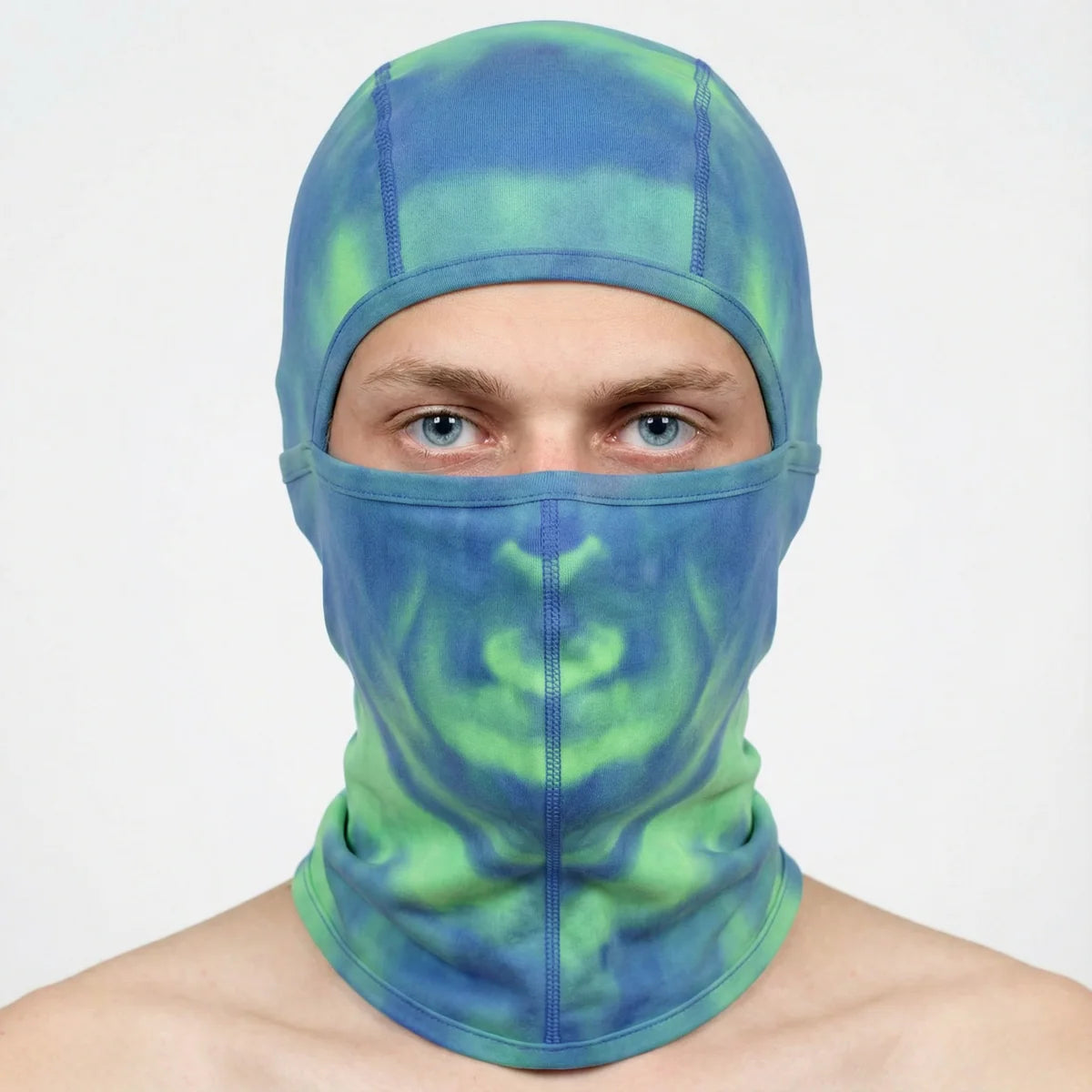 Heat Reactive Balaclava - FROST (blue-green)