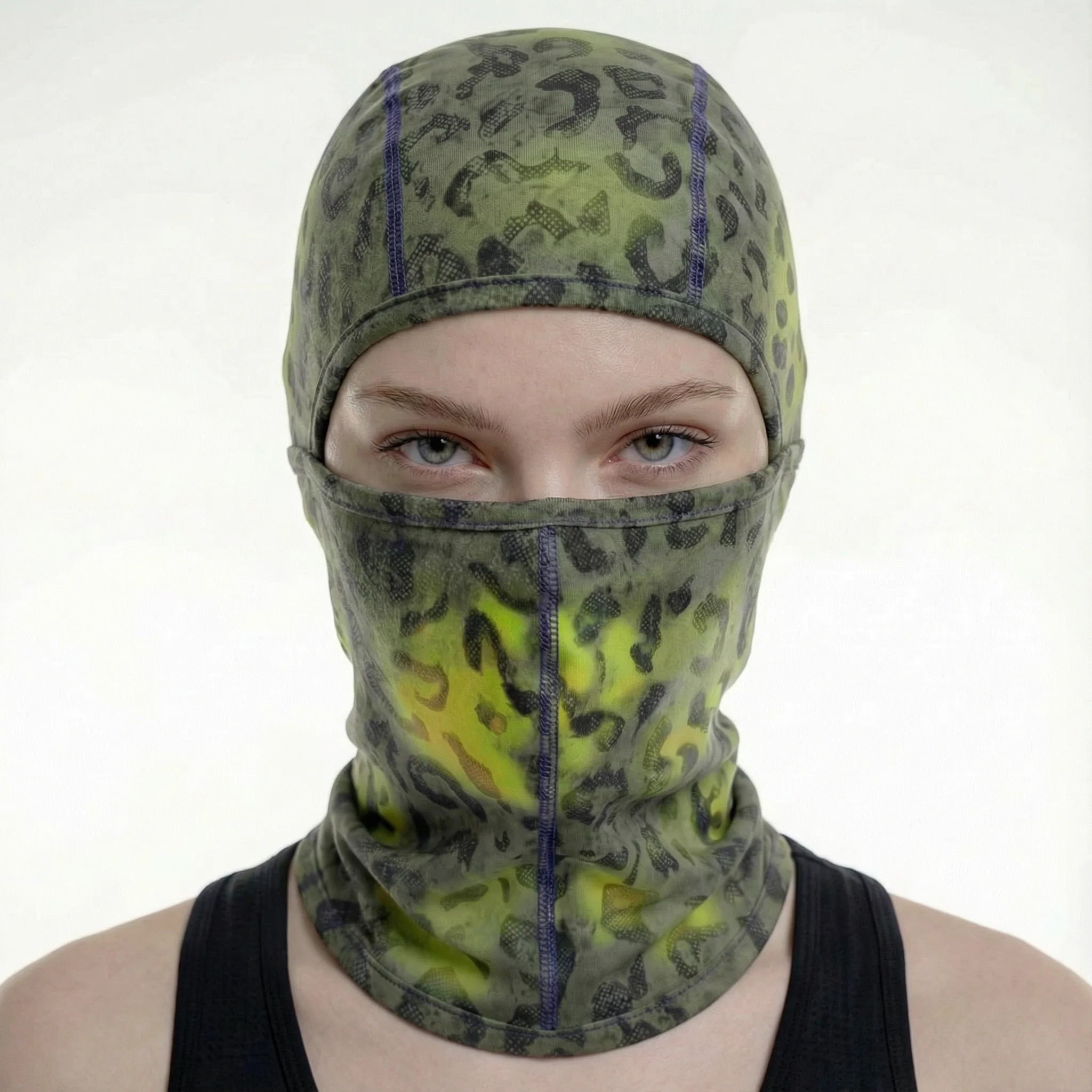 Heat Reactive Balaclava - CAMO (classic camo–light green)
