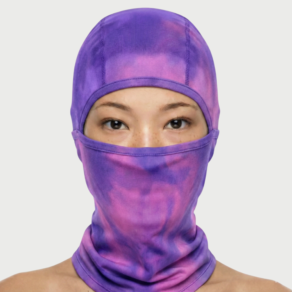 Heat Reactive Balaclava - COSMIC (purple–pink)