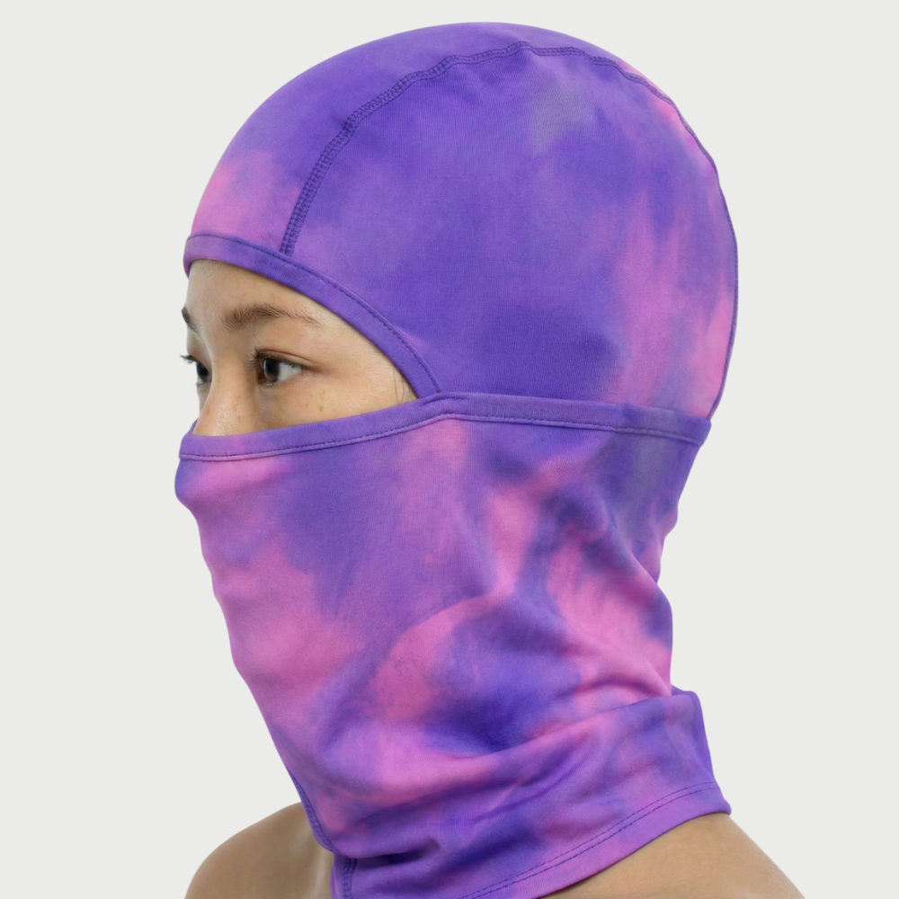 Heat Reactive Balaclava - COSMIC (purple–pink)