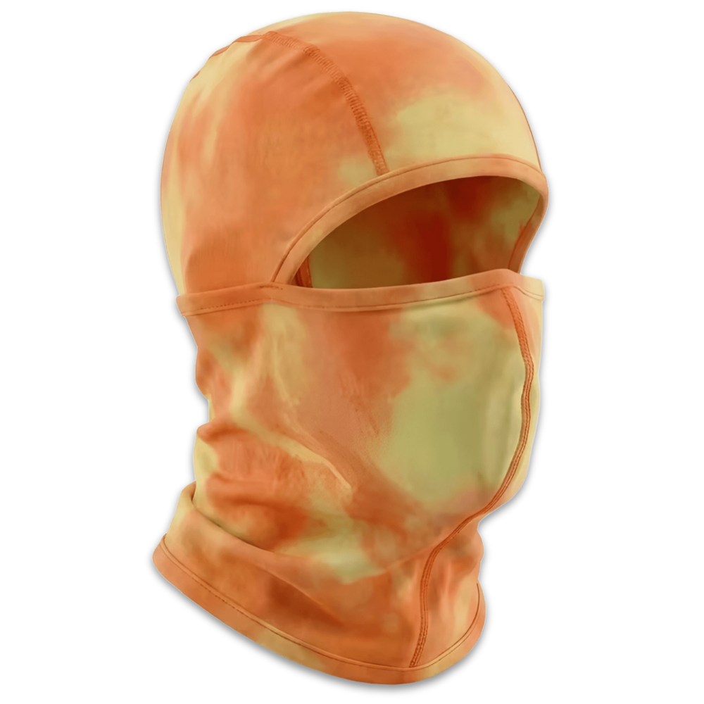 Heat Reactive Balaclava - BLAZE (orange–yellow)